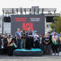 İsrail'e bir tepki daha: Bu saldırı barbarlığını bir kere daha gösterdi