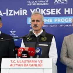 Bakan Uraloğlu açıkladı: Seyahat süresi 1 saat 40 dakikaya düşecek
