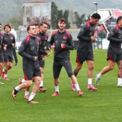 A Milli Futbol Takımı, Bulgaristan maçı hazırlıklarını sürdürdü