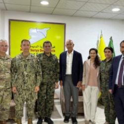 ABD'den dikkat çeken Suriye adımı! Terör örgütü liderine flaş ziyaret!