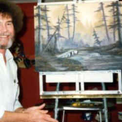 Bob Ross’un fırçası kamu yayıncılığı için satışta!