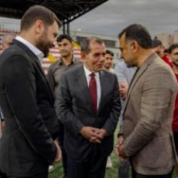 Dursun Özbek'ten 2. Lig ekibine ziyaret