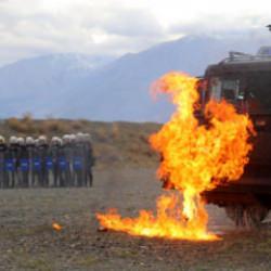 Erzincan'da &ccedil;evik kuvvetten ger&ccedil;eğini aratmayan tatbikat
