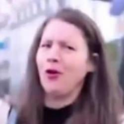 Gazze’yi savunan genç kadını çileden çıktı: Amerika’yı da gerçek sahiplerine verelim!