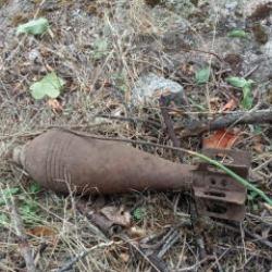 Gümüşhane'de bahçesini temizlediği sırada buldu: 1. Dünya Savaşı'ndan kalma 