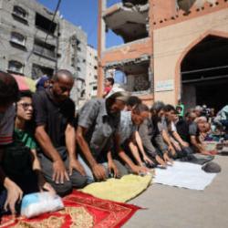 İki yıl sonra gelen bayram... Gazze'de ateşkes sonrası ilk Cuma! 