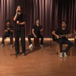 İmam hatip &ouml;ğrencilerinin kurduğu &lsquo;Gurub Asıllar&rsquo;, Gazze'deki mazlumların sesi oluyor