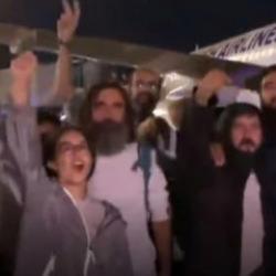 İsrail tarafından esir alınmışlardı! 15 Türk aktivist İstanbul'da