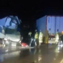 Konya’da korkunç kaza: 1 ölü, 2 yaralı