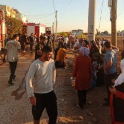 Mardin'de feci yangın: 1 çocuk öldü, 12 kişi hastaneye kaldırıldı