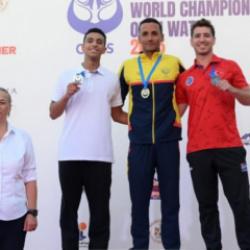 Milli sporcu Derin Toparlak'tan büyük başarı! Mısır'da dünya 3.'sü oldu