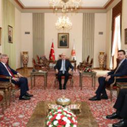 Numan Kurtulmuş; Arıkan, Babacan ve Davutoğlu'nu kabul etti