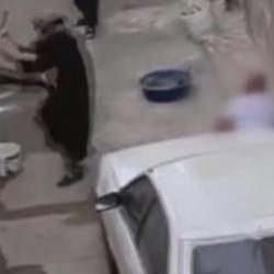 Sokak ortasında dehşete düşüren görüntüler: Annesini tekmeledi, ağabeyini öldürdü