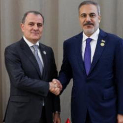 Son dakika... Bakan Fidan, Azerbaycanlı mevkidaşı ile görüştü... Gündem Gazze'ydi! 