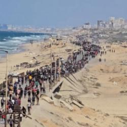 Tarihi görüntüler! Gazzeliler vatanlarına dönmeye başladı