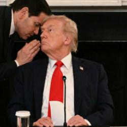 Trump Gazze'de ateşkesi böyle öğrendi! Rubio'nun notu dikkat çekti