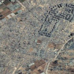 Uydu fotoğraflarına yansıdı! Şehir enkaza döndü! 