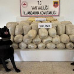 Van'da 106 kilo uyuşturucu ele geçirildi; 1 gözaltı