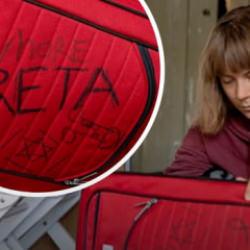 İsrail'den Greta'ya! "Fahişe" yazıp erkek cinsel organı çizdiler