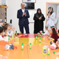 Başkan Altay, Filistin duyarlılığı ile dikkat çeken minik öğrencileri ziyaret etti