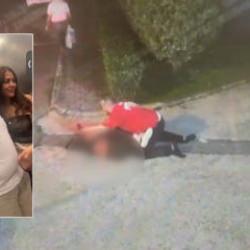 Beykoz'da cinayet kamerada! Eski kız arkadaşını bıçaklayarak katletti