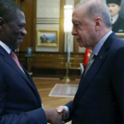 Cumhurbaşkanı Erdoğan, Paul Mashatile'yi kabul etti!