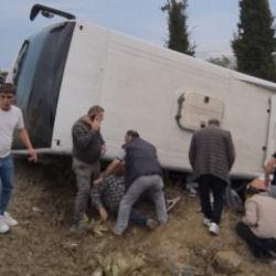 Denizli'de korkunç kaza: 1 vatandaş öldü, çok sayıda yaralı var