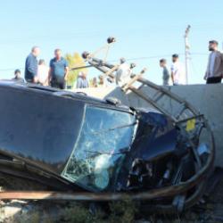 Hakkari’de düğün yolunda feci kaza: 6 yaralı