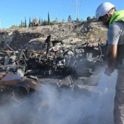 İsrail'in Lübnan'da bir iş makinasına düzenlediği saldırıda 1 kişi öldü