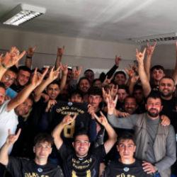 Soyunma odasında 'bozkurt' yapan takım 4 maçta 22 gol attı