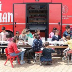 Gezici kütüphanelerle1057 noktaya ulaşıldı