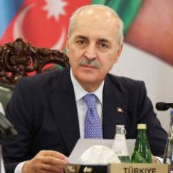 TBMM Başkanı Kurtulmuş: Netanyahu soykırım su&ccedil;undan kolayca kurtulamamalı
