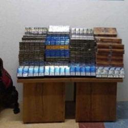 Yolcu otobüsünde bin 650 paket kaçak sigara ele geçirildi