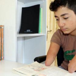 Kol ve bacakları olmayan Nakşin'in azim dolu hik&acirc;yesi