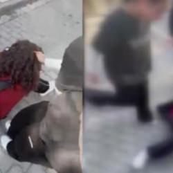Akran zorbalığı yürekleri acıttı! Genç kızı dakikalarca dövdüler