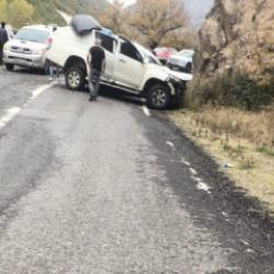 Artvin'de zincirleme trafik kazası: 4 yaralı