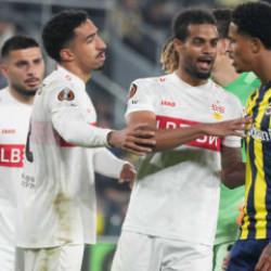 F.Bahçe, Almanları şaşırttı! Stuttgart İstanbul'da alev alev yanan kazanın ortasına düştü
