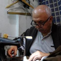 Gaziantepli terzi 50 yıldır 1950 model makinesiyle zamana direniyor