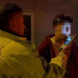 Kayseri’de kaza yapan alkollü ve ehliyetsiz sürücüden polise: ‘Beni alın bırakmayın’