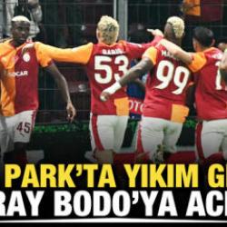RAMS Park’ta yıkım gecesi! Galatasaray, Bodo'ya acımadı