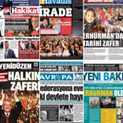 Seçim sonrası KKTC'de dikkat çeken manşetler... Provokatif gazeteden kışkırtıcı başlık
