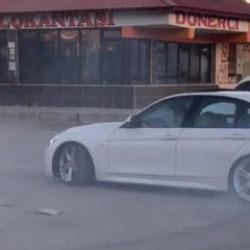 Tatvan’da drift yapan sürücüye 46 bin TL ceza