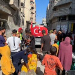 T&uuml;rkiye'den Gazze'ye can suyu!