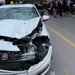 Otomobilin çarptığı kadın öldü