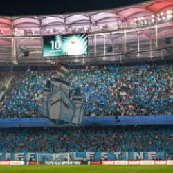 Beşiktaş taraftarından 'Sumud Filosu' koreografisi