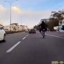 Bilecik&rsquo;te trafik g&uuml;venliğini tehlikeye d&uuml;ş&uuml;ren motosikletliye ceza