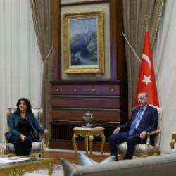 Erdoğan, DEM Parti heyetini kabul etti!