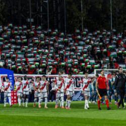 Filistin'e anlamlı destek! İspanyollar stadyumu bayraklarla donattı