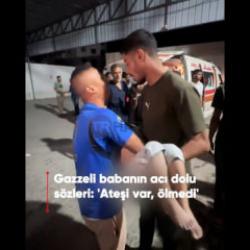 Gazzeli babanın acı dolu s&ouml;zleri! Oğlunun &ouml;ld&uuml;ğ&uuml;ne inanamadı, y&uuml;rekleri par&ccedil;alayan anlar