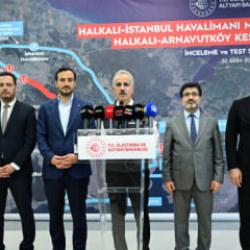 Halkalı-İstanbul Havalimanı Metro Hattı'nın 2026'nın ilk çeyreğinde açılması planlanıyor